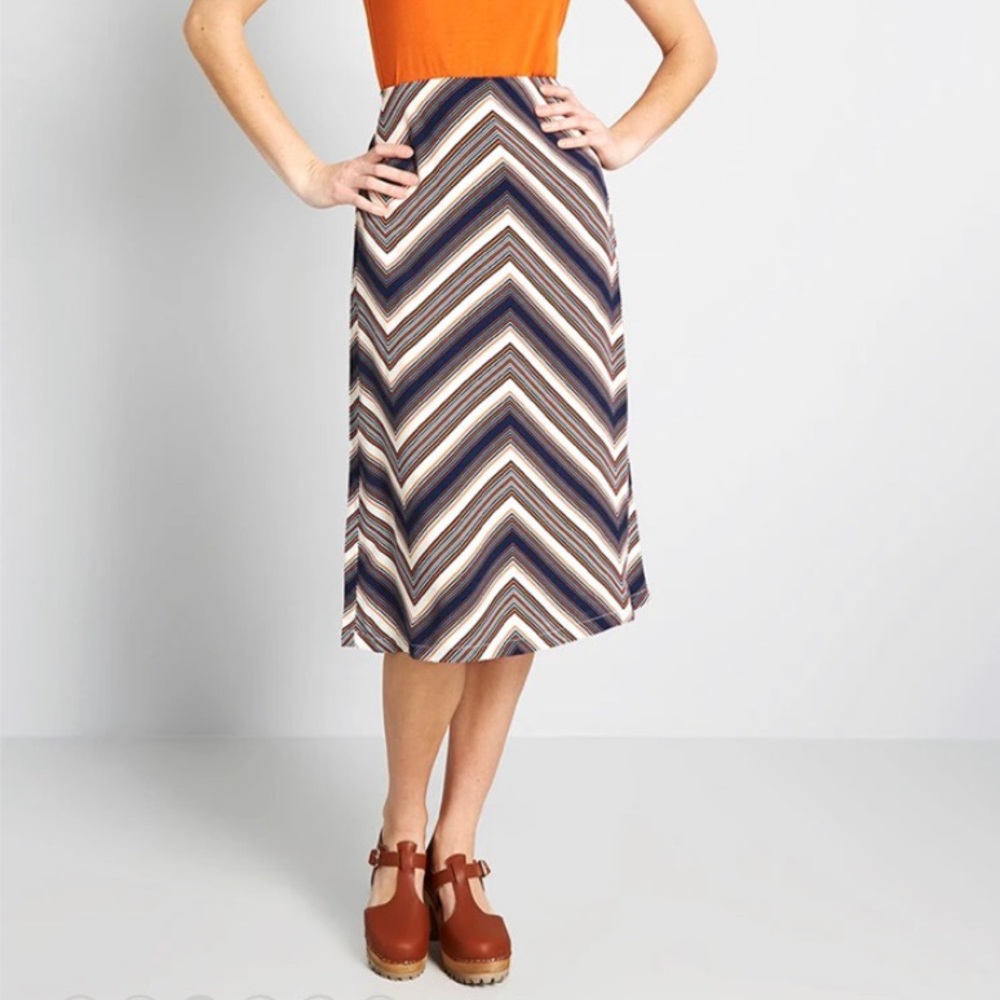 NWT ModCloth Midi Skirt